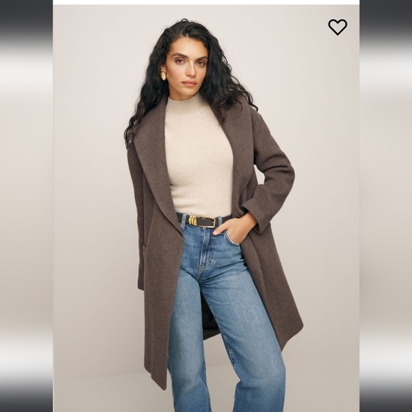 Reformation Kerri wrap coat - Picture 3 of 13